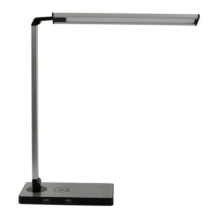 Amax Lighting Amax Lighting LED Desk Lamp, Wireless, 2USB, 10W, Black LED-DL10/BLK